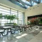 Luxury café interior Kuwait