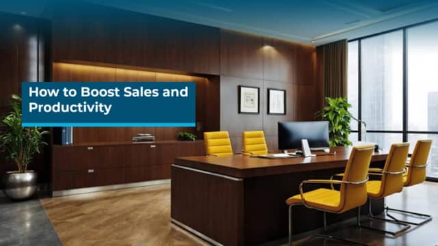 How to Boost Sales and Productivity