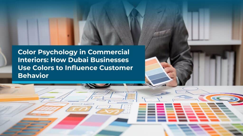 Color Psychology in Commercial Interiors: How Dubai Businesses Use Colors to Influence Customer Behavior