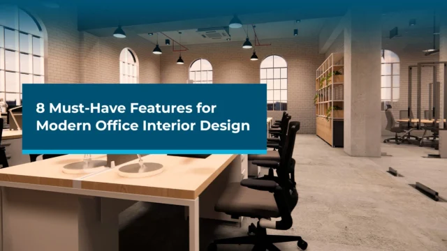 modern office interior design features