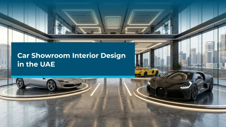 Car Showroom Interior Design in the UAE