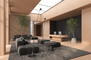 Furniture, Art & Styling in Luxury Office Lobby Design UAE