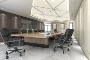 How Design Core Elevates Meeting Room Interior Design in Kuwait