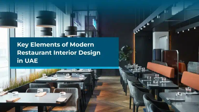Key Elements of Modern Restaurant Interior Design in UAE