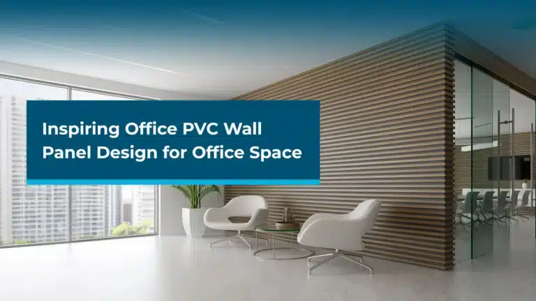 Inspiring Office PVC Wall Panel Design for Office Space