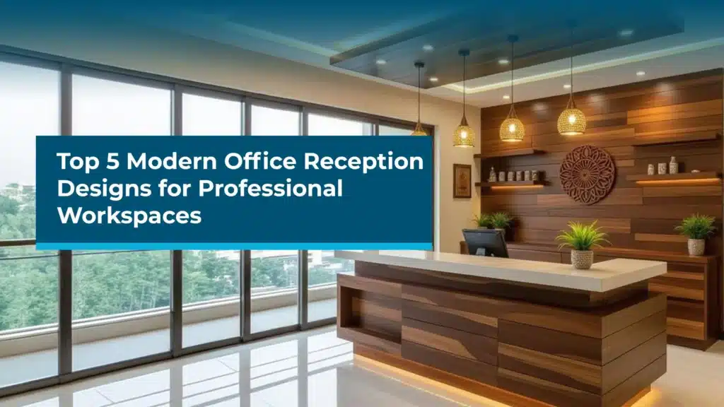 Top 5 Modern Office Reception Designs for Professional Workspaces